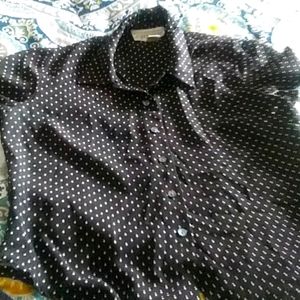 Jones Wear vintage Polka dot blouse